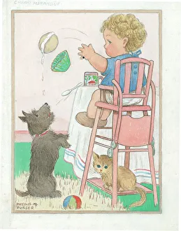 Children dressing up/playing