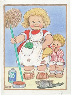 Children dressing up/playing