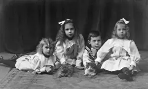 Matching Prints: Children of Duchess of Hohenlohe-Langenburg