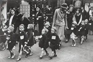 Evacuated Prints: Children being Evacuated