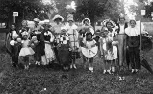 Images Dated 12th May 2017: Children in Fancy Dress at a carnival or fete