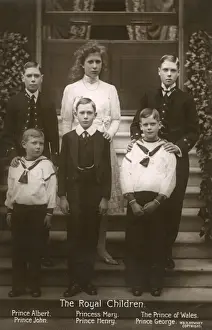 Gloucester Prints: Children of George V and Queen Mary