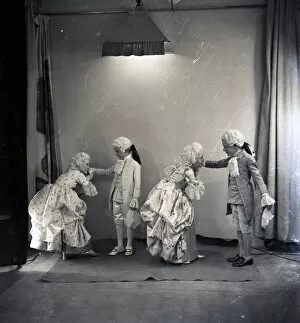 Children in Georgian dress