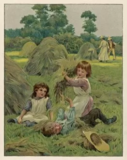 Summer Gallery: Children / Hayfield 1888