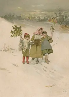 Children with Holly