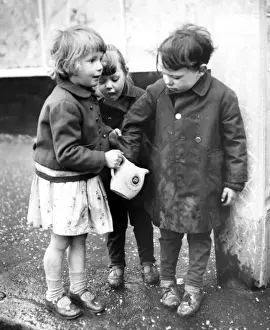 Filter Prints: Three children with jug, Balham, SW London
