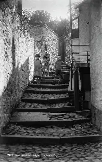Powys Prints: Children on King Street