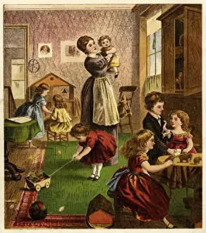 Children in the nursery