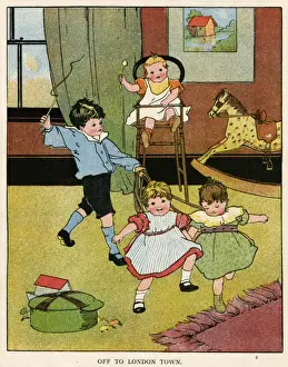 Pretending Prints: Children in Nursery 1905