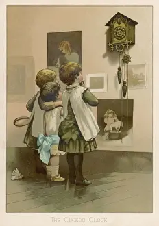 Cuckoo Prints: Children / Nursery Clock