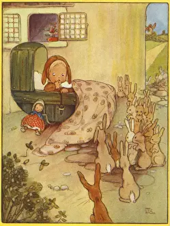 Rhyme Prints: Children, nursery rhyme