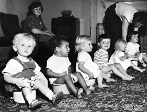 Children at a nursery school, Balham, SW London
