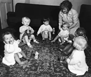 Children at a nursery school, Balham, SW London