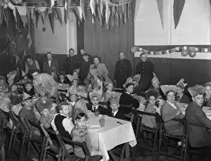 Bereavement Prints: Children at a party, Soho Fire Station, London