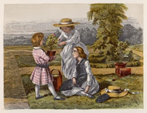 Summer Gallery: Children Plant a Rose