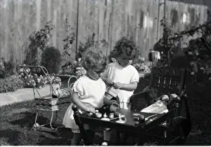 Hockley Prints: Children at Play, Hullbridge, Essex