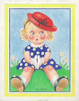 Children playing - domestic settings - humorous card