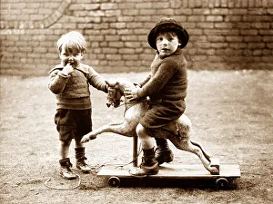 Children Playing early 1900s