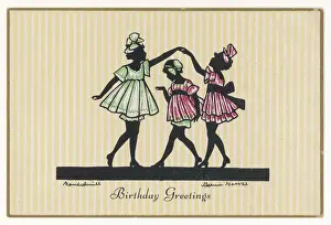 Birthdays Prints: Children Playing Game