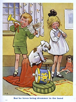 Drumming Collection: Children playing musical instruments
