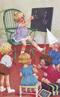 Girl Writing