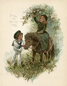 Children with Pony 1890