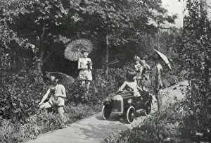 Children at Queen Marys Hospital, Carshalton, Surrey