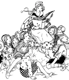 Children reading