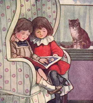 Children reading