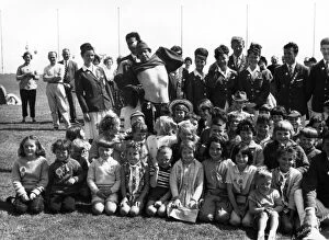 Baring Gallery: Children and Redcoats at Butlins holiday camp