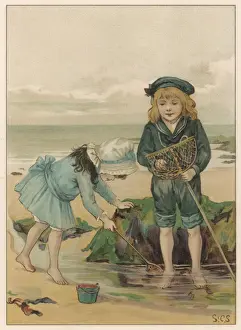 Children in Rockpool