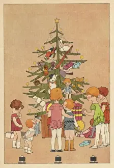 Children Round Tree 1927