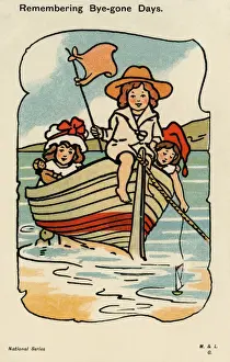 Remembering Prints: Children in a rowing boat