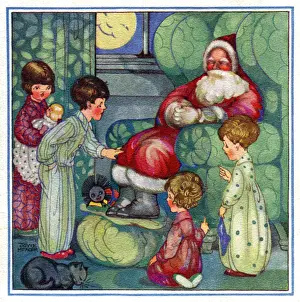 Creep Prints: Children and Santa Claus