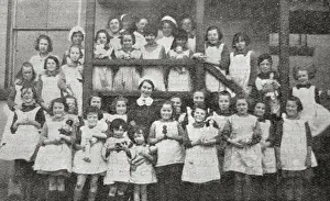 Wavertree Prints: Children at Scholfield Home, Wavertree, Liverpool