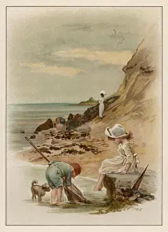 CHILDREN / SEASIDE FISHING
