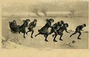 Children skating