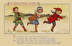 Children in the snow