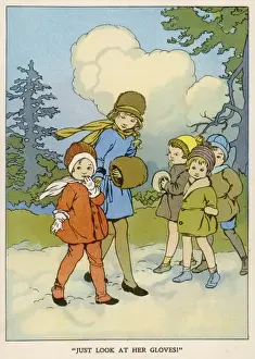 Children in the Snow