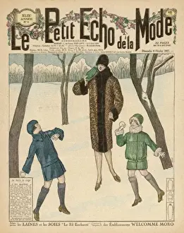 Children Snowballing
