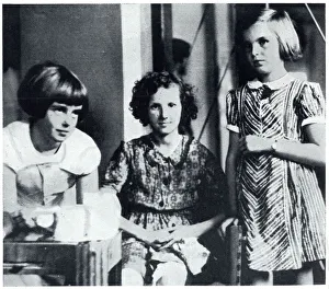 Torpedo Gallery: Three children, survivors of the Athenia, September 1939