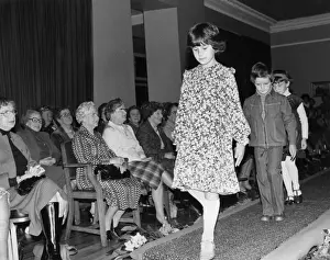 Children taking part in a fashion show