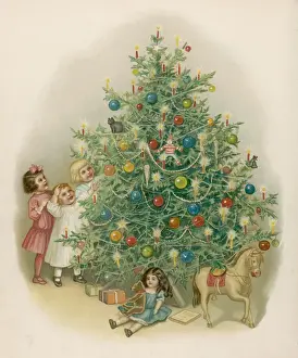 New Images August 2021 Prints: CHILDREN AND TREE