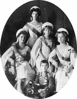 Alexei Collection: Children of the Tsar of Russia