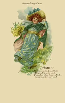 Daffodils Prints: Children of the year. March