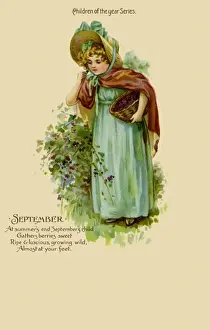 Blackberries Prints: Children of the year. September