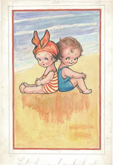 Children's - beach activities, bathing, fishing