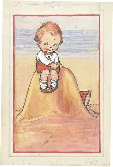 Children's - beach activities, bathing, fishing