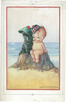 Children's - beach activities, bathing, fishing