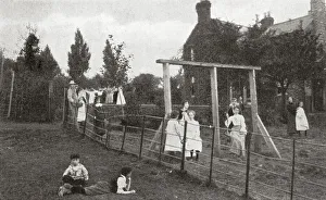 Childrens Convalescent Home, Wilby, Northants - Swing